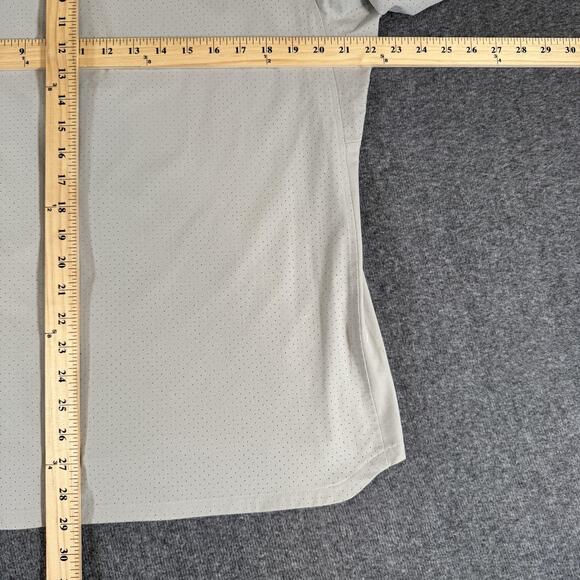 Lululemon Venture Overshirt Mens Medium L/S Button Down Stretch Vapor - Picture 2 of 14